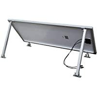 WATTSTUNDE Módulo solar de aluminio para pared y soporte de techo- también para techo plano (FHS200)